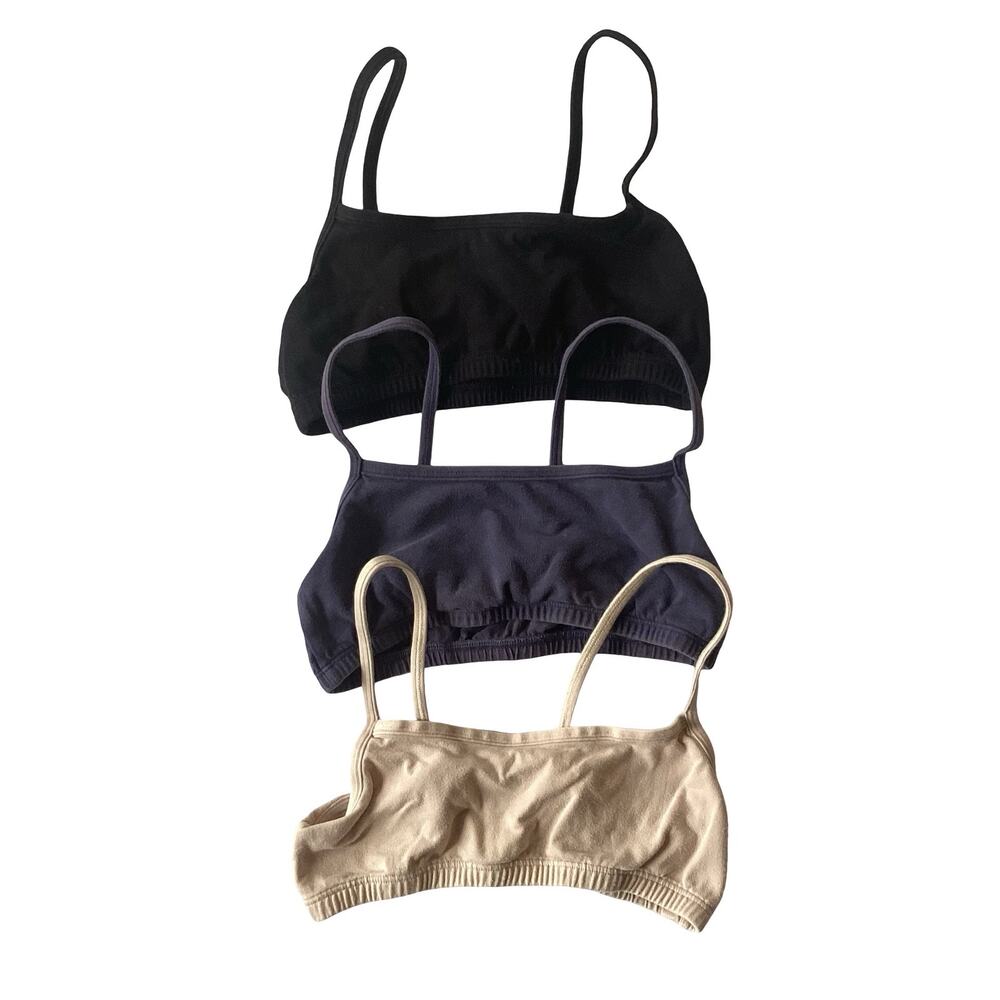 Fruit of the Loom Girls' Cotton Spaghetti Strap Sport Bra
